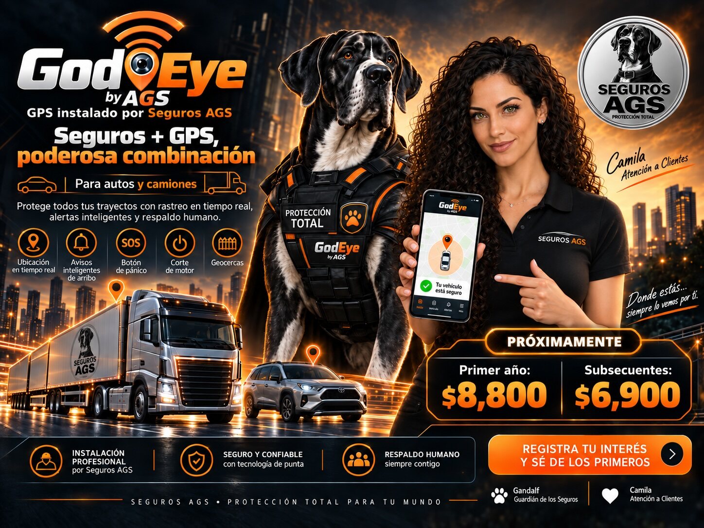 GPS GodEye de Seguros AGS